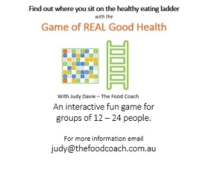 The game of REAL good health The game of REAL good health