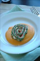 Smoked Salmon and Spinach Roulade