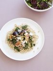 Fresh Fig with Basil and Parmesan Pasta