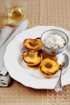 Grilled Peaches with Honey Ricotta
