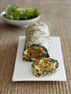 Pumpkin, Pine nut and Spinach roll