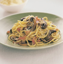 Mushroom and Tomato Spaghetti
