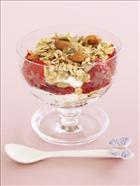 Strawberry Breakfast Trifle