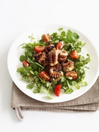 Chargrilled Sesame Octopus and Watercress Salad