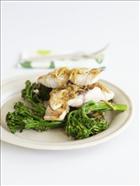 Stir fried Lemon Yellowtail Kingfish with Broccolini