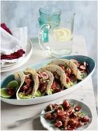 Duck Tacos with Cherry Salsa