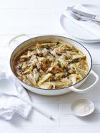 Slow roasted chicken with fennel