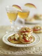 Pink Lady Apples Feta & Pine Nut Pizzas