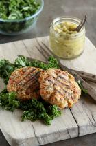 Celeriac and Salmon Fish cakes