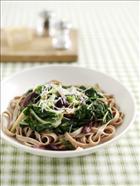 Sautéed Silverbeet Olive and Fennel Pasta