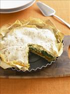 Roast Pumpkin and Silverbeet Pie